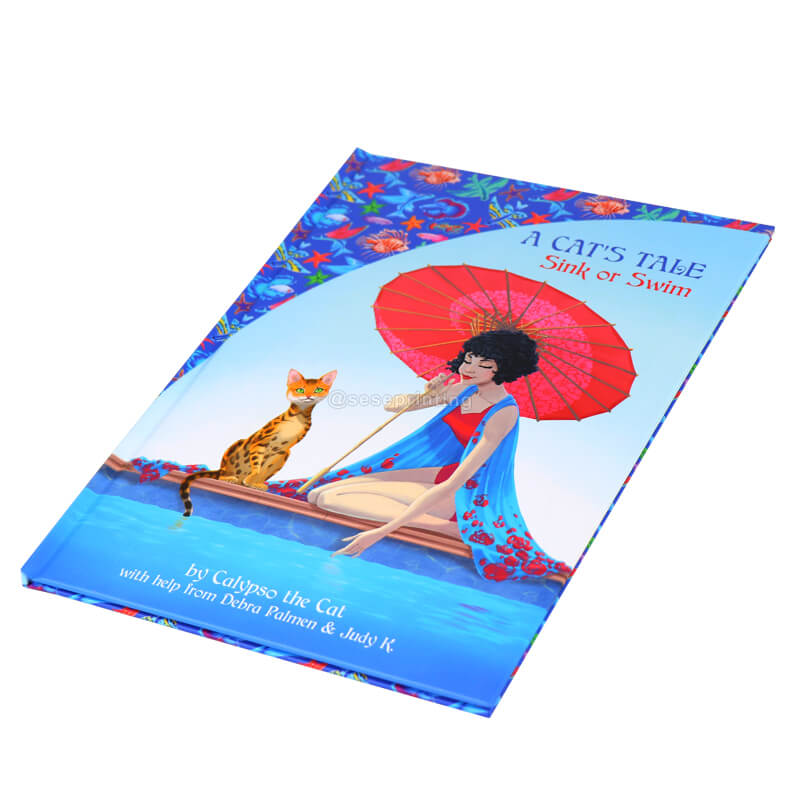 Custom Hardcover Story Book Printing Services Children's Kids Photobook