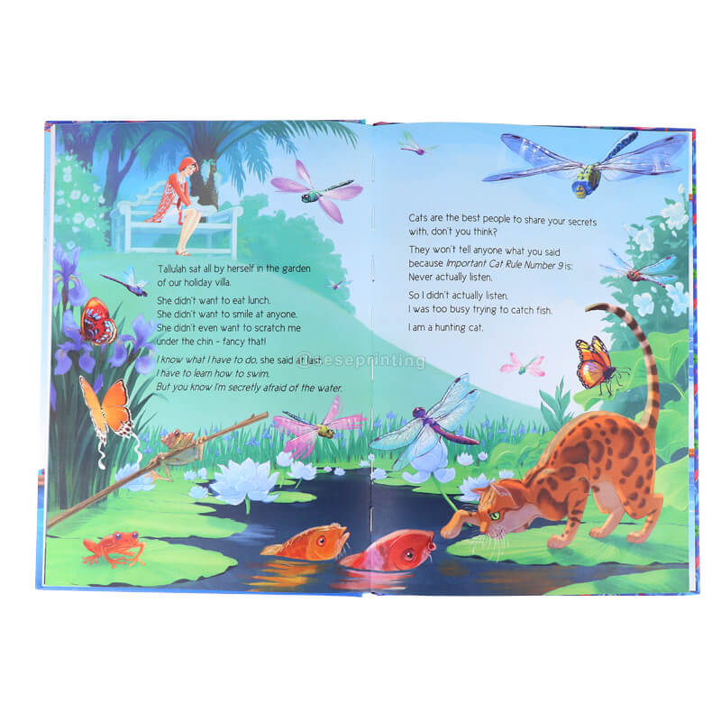 Custom Hardcover Story Book Printing Services Children's Kids Photobook