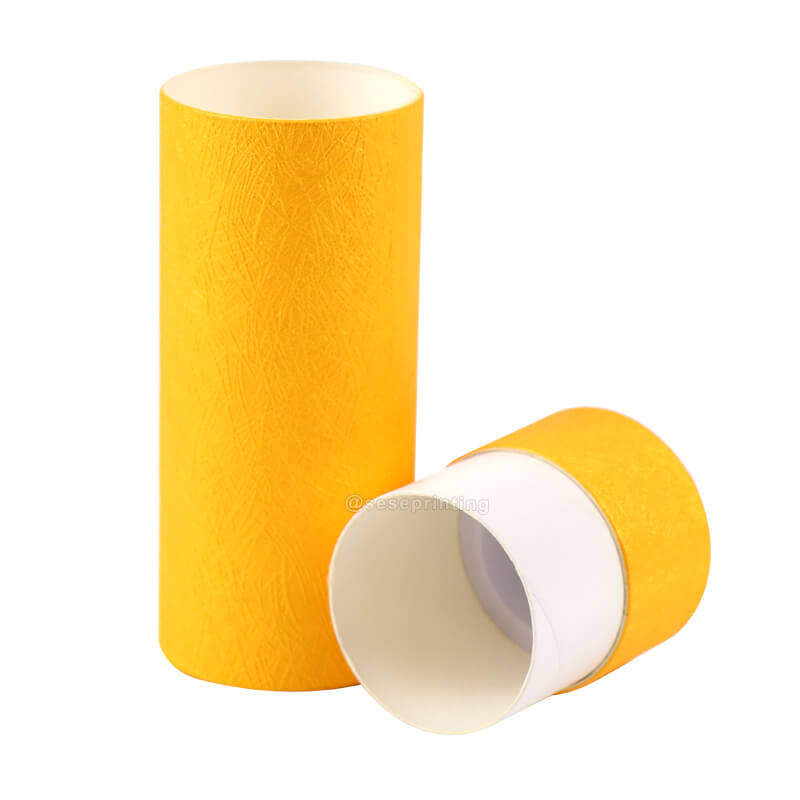 Recyclable Customized Cosmetic Paper Tube Round Packaging Cylinder Box