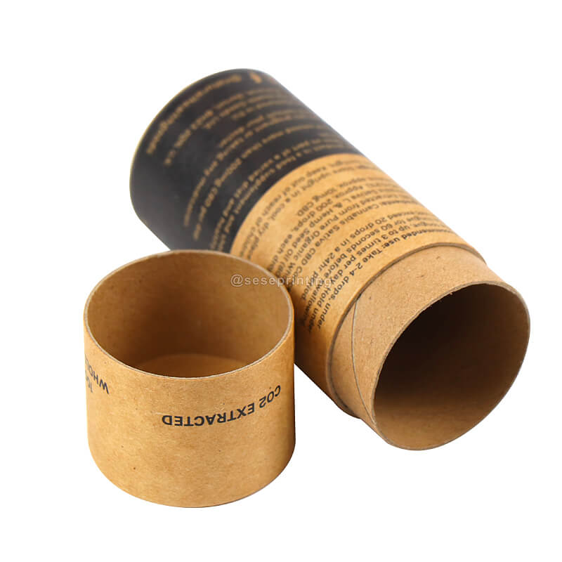 10ml CBD Oil Packaging Paper Tube Box Cylinder Packaging Boxes