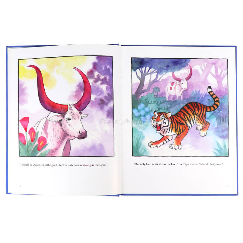 Custom Illustration Books Children Kids Activity Book Printing