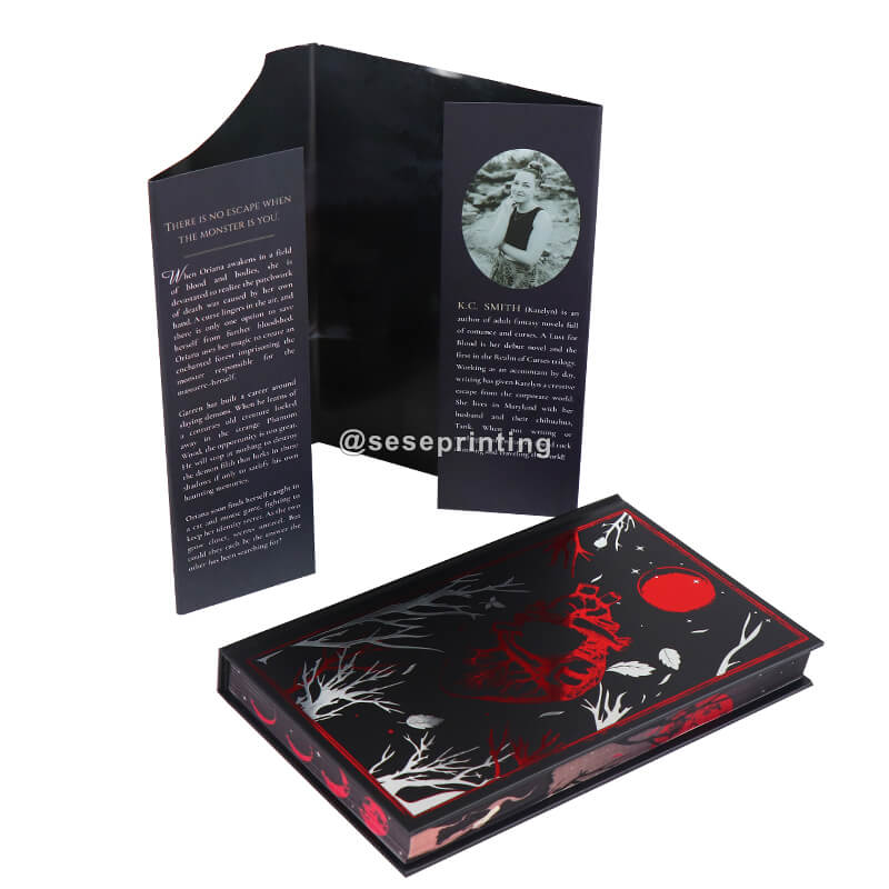 Hardcover Novel Book Printing Exclusive Special Edition Book