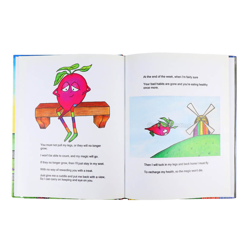 Custom Children Story Book Printing Service Kids Education Picture Book