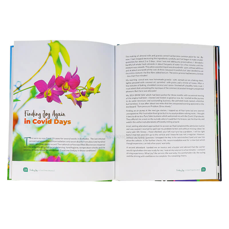 Full Color Children's Picture Story Book Printing Hardcover Book Custom