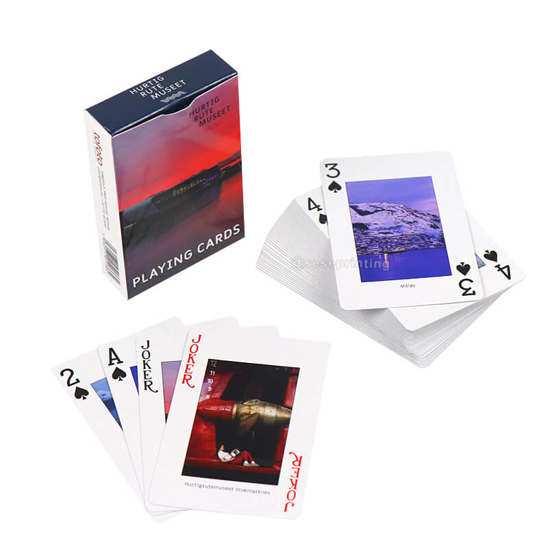 Professional Playing Card Custom Printing Paper Poker Cards Manufacturer