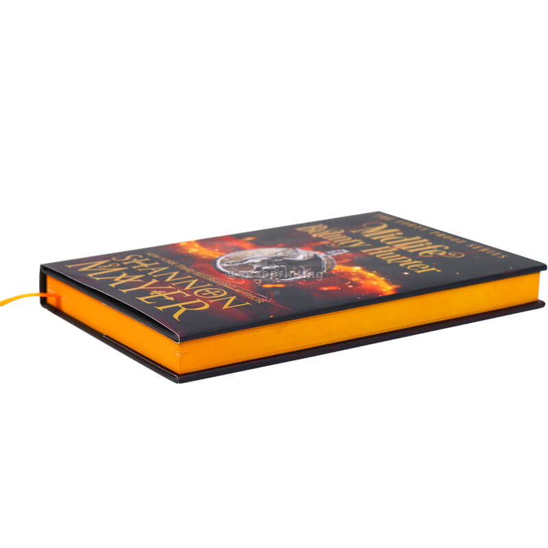 Professional Book Printing Services Custom Sprayed Edges Book Novels