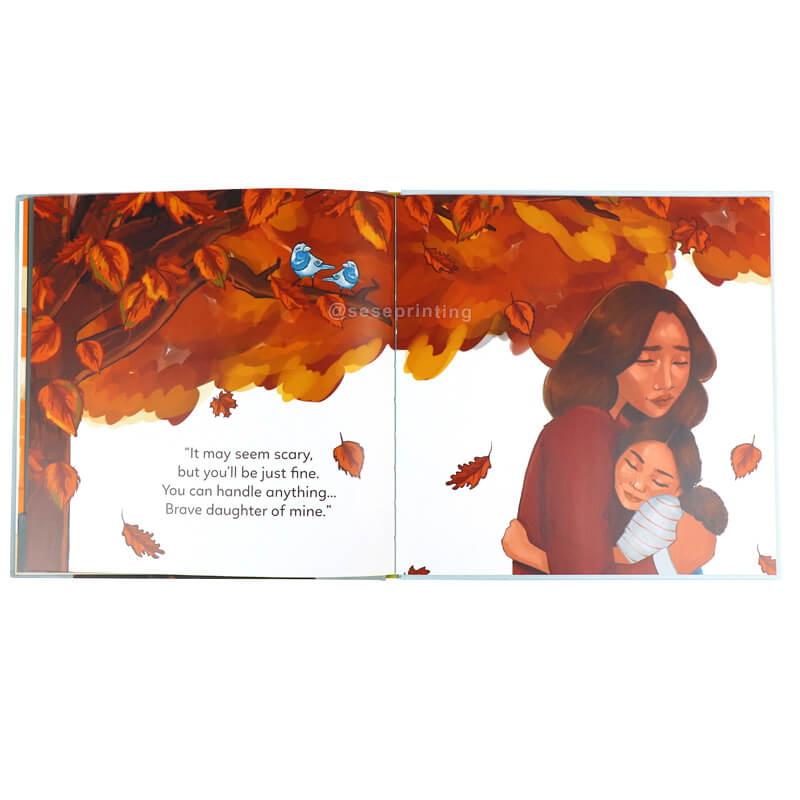 OEM Printed Children Hardcover Book Story on Demand Full Color Kids Books