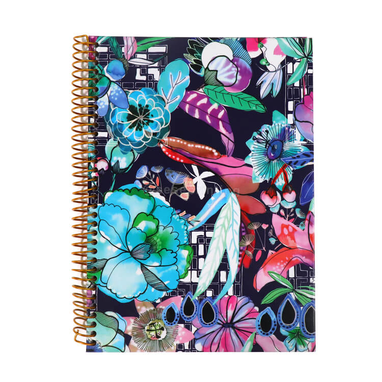 Custom Spiral Notebook Coil Bound Planner Printed Your Design Journal