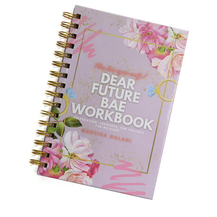 Spiral Notebook Custom Manifestation Journal Workbook Wedding Planner