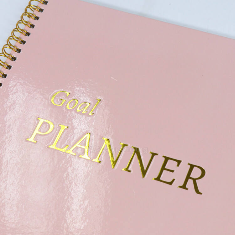 Custom Spiral Notebook Daily Schedule Planner Monthly Goal Planner Journal