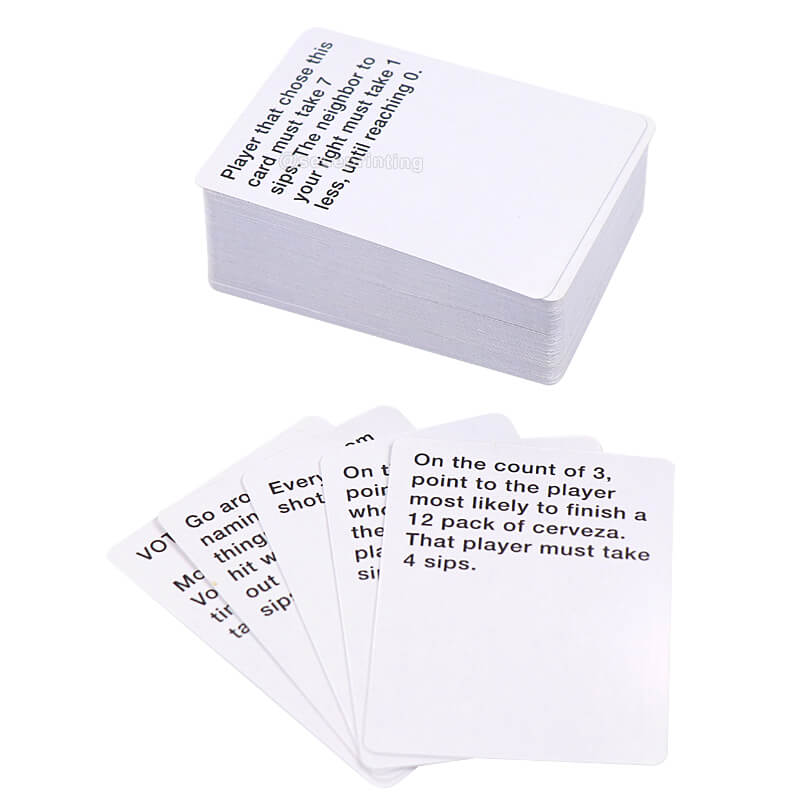 Custom Printed Playing Cards Party Drinking Card Couple Cards Games