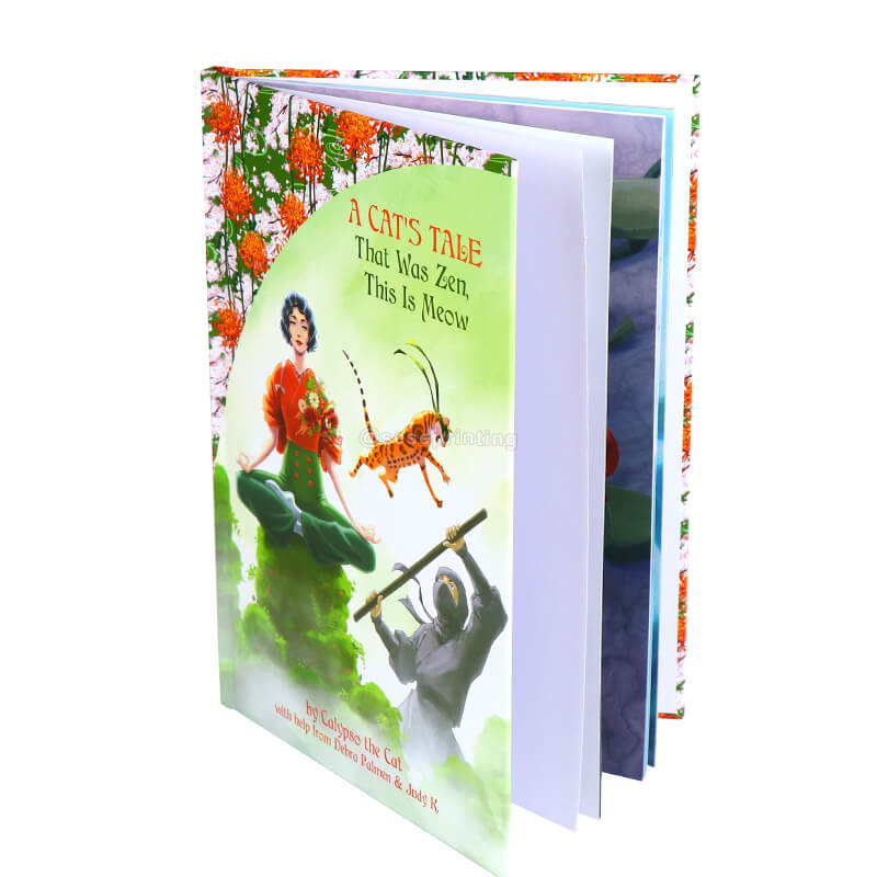 Full Color Custom Printing Kids Comic Hardcover Children Story Books