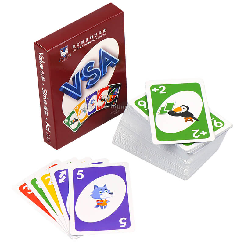 Printing Card Game Custom Playing Card Party Game Sets Manufacturer