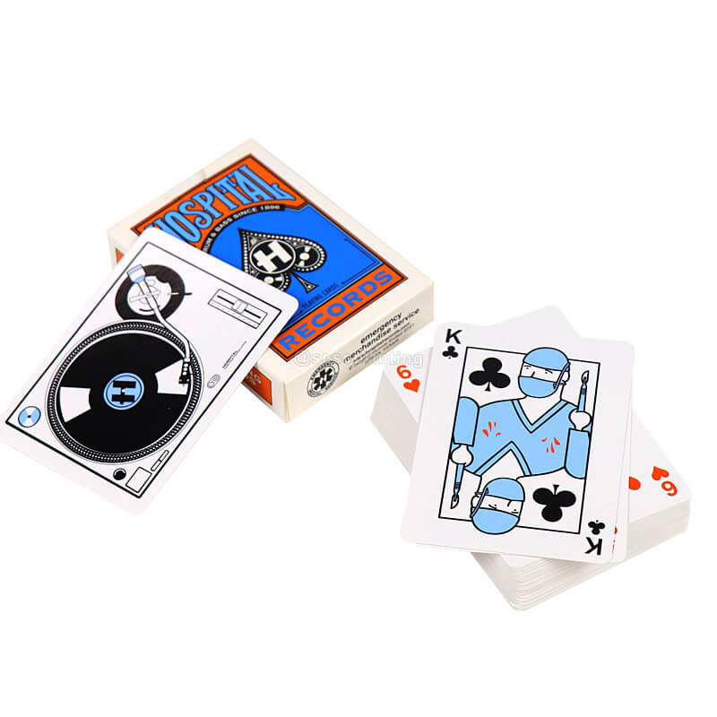 Custom Design Poker Card Playing Cards Game Cards with Box