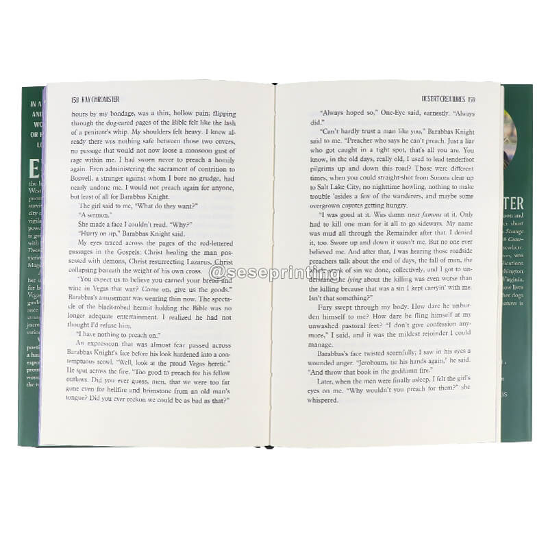 Custom Novel Story Book Printing Hardcover Custom Books on Demand