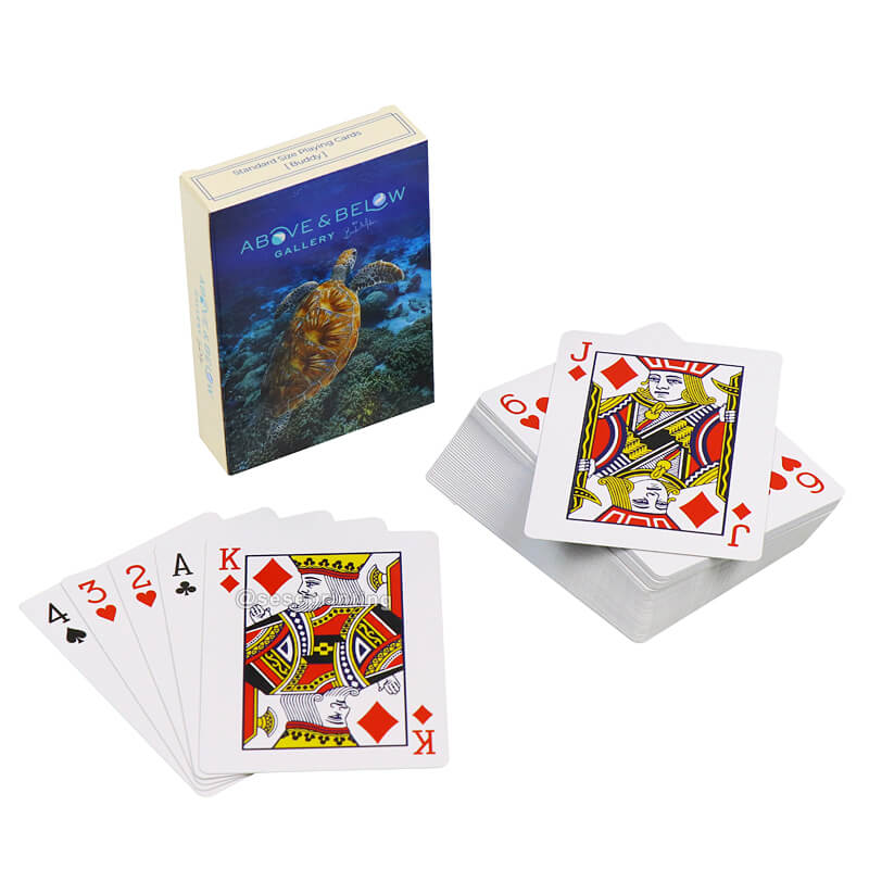 Printed Card Game Custom Professional Poker Novelty Playing Cards