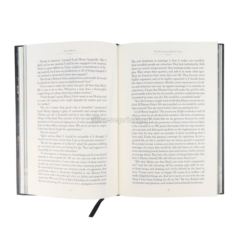 Printing Hardcover Book Hardback Special Edition Book with Dust Jacket