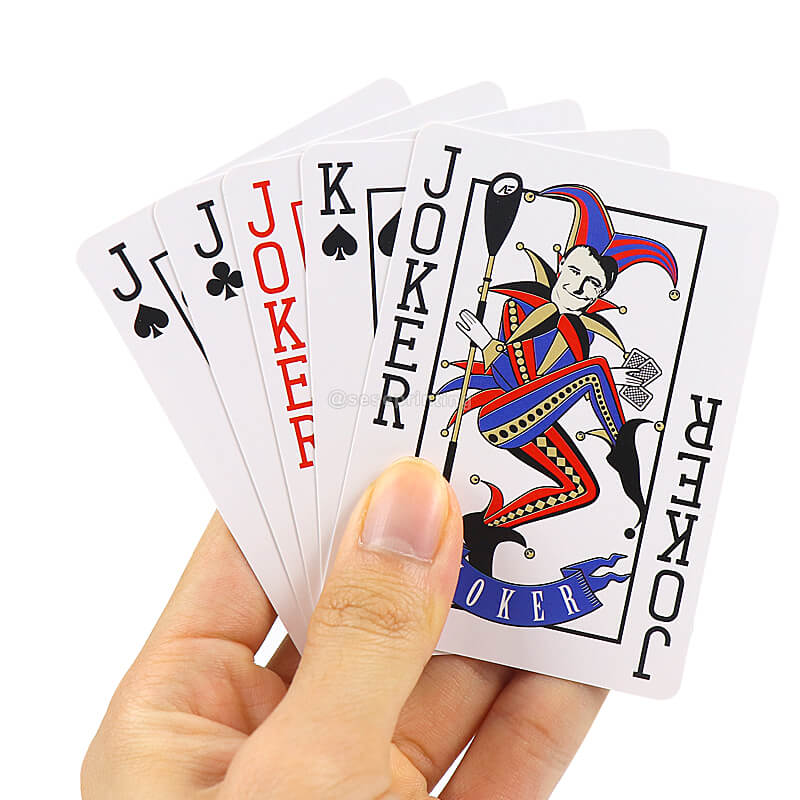 Factory Custom Playing Cards Logo Poker Set Printed Card Game for Adult