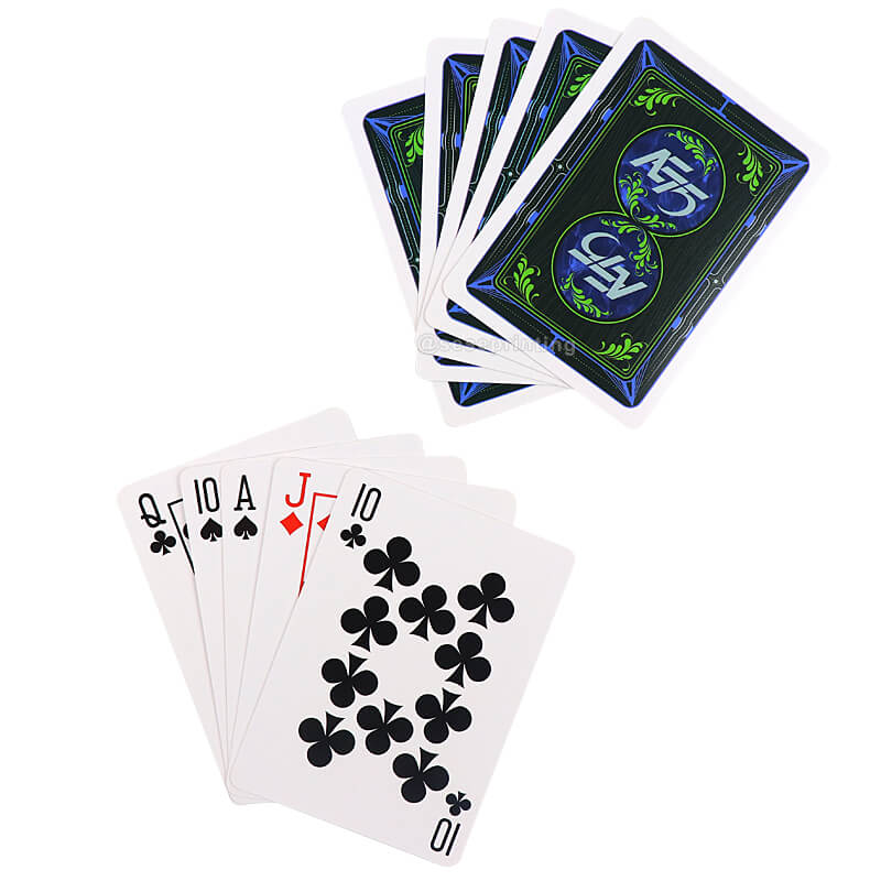 Factory Custom Playing Cards Logo Poker Set Printed Card Game for Adult