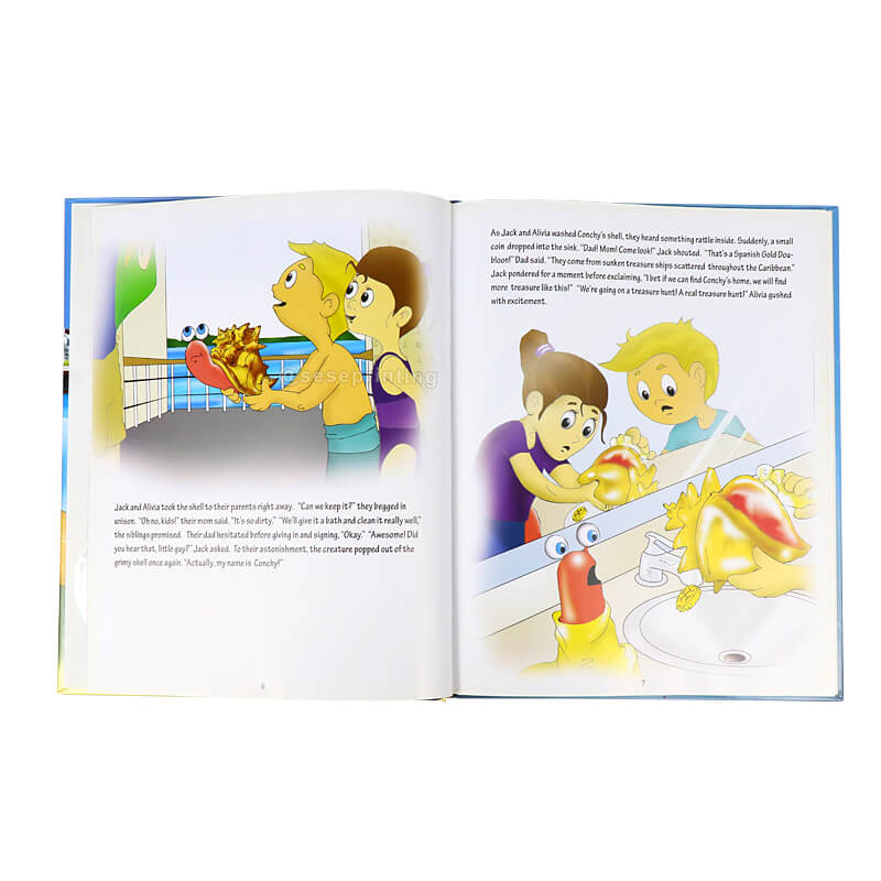 Children Story Books China Custom Hardcover Kids Book Printing