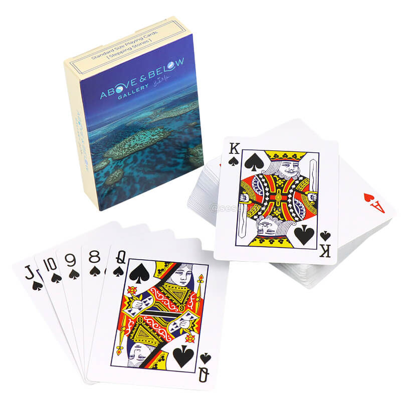 Custom Playing Card Printing Paper Poker Cards Deck of Cards Game