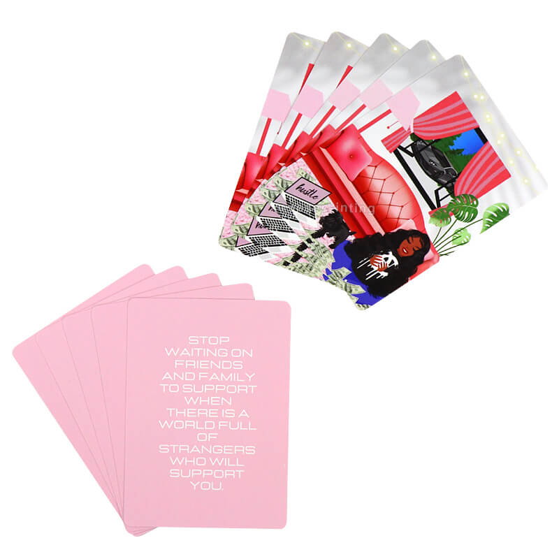 Printing Positive Affirmation Cards Custom Motivational Card Game