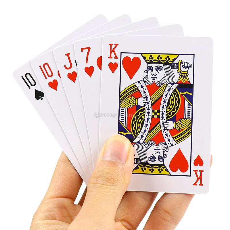 Manufacturer Custom Your Own Design Playing Cards Poker Card Game