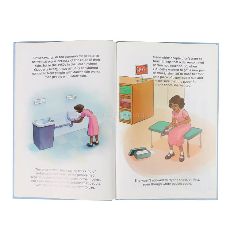 China Manufacturer Hardcover Children Book Printing Custom Book