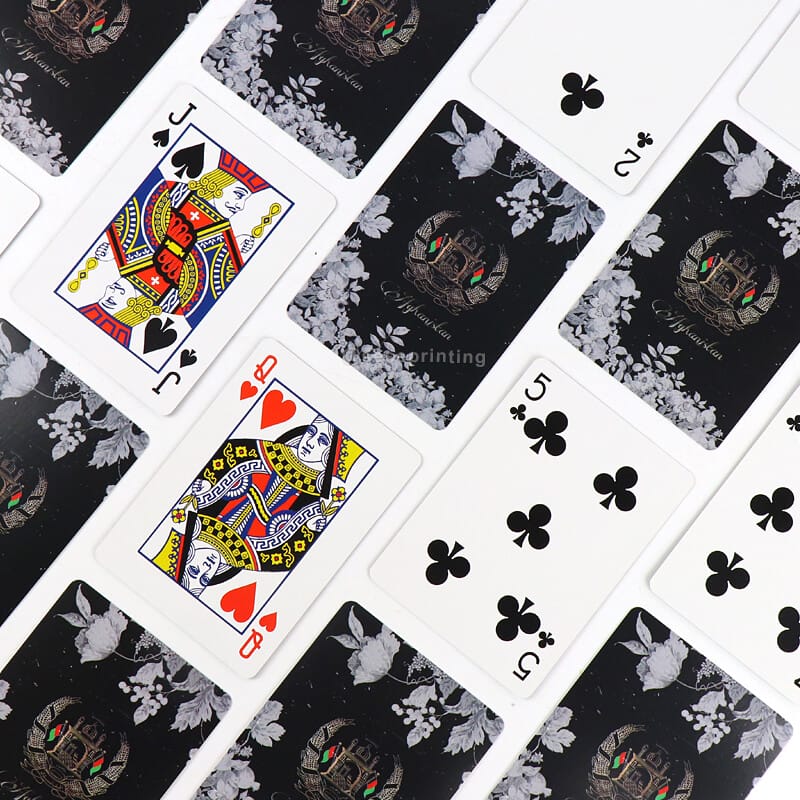 Paper Playing Card Custom Poker Cards Printing Front and Back