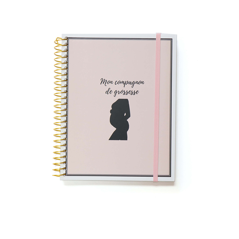 Custom Planner Spiral Pregnancy Journal Monthly Agenda Planner