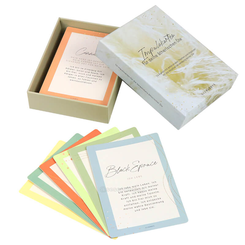 Custom Printing 54 Motivation Inspirational Affirmation Cards