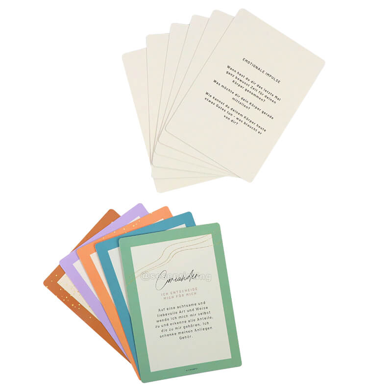 Custom Printing 54 Motivation Inspirational Affirmation Cards