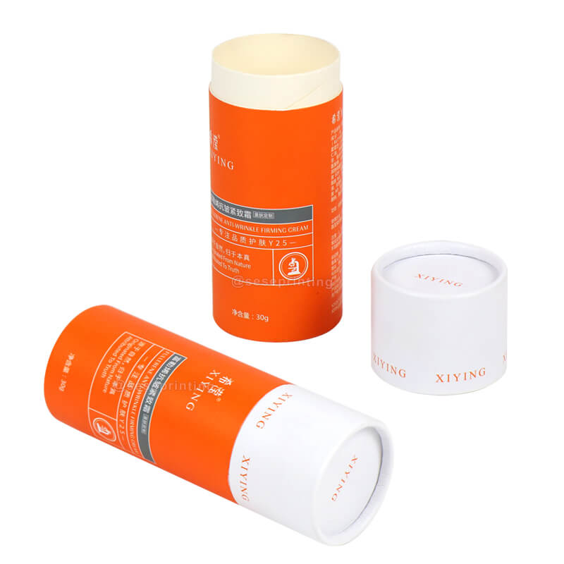 Eco-Friendly Custom Round Candle/Cosmetic Paper Tube Packaging