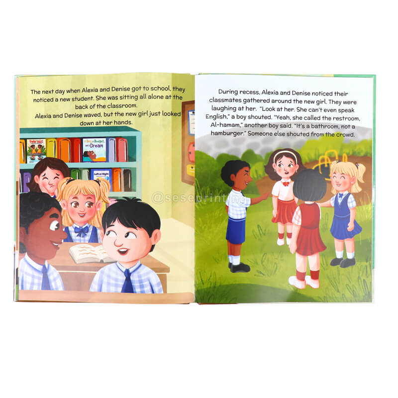 OEM Children Book Printing Custom Kids Learning Story Book