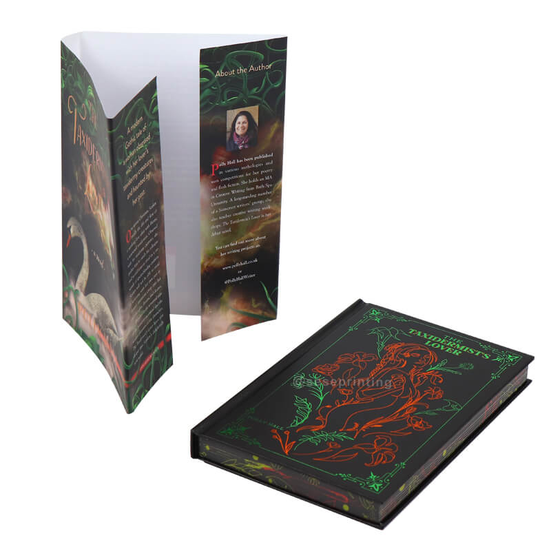 China Custom Hardcover Book Printing Company with Sprayed Edges