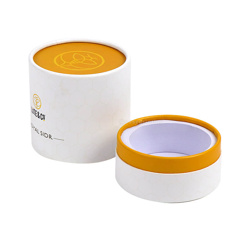 Custom Round Box Packaging Cylinder Paper Tube Candle Box