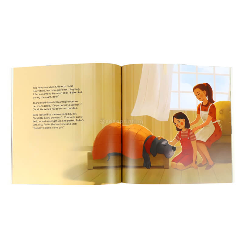 Children Book Story Illustrator Paperback Kids Book Printing