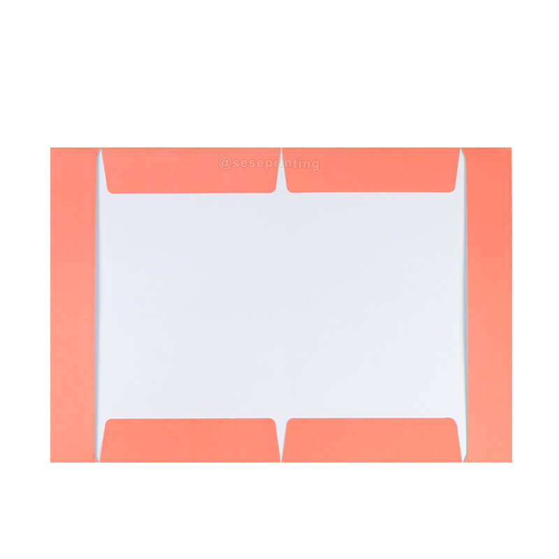 Custom Foil Logo Print A4 Paper Files Folders with Pockets